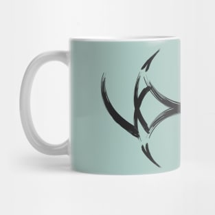 Lord Ba'al Symbol Paint Stroke Mug